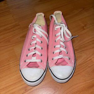 New Pink Converse shoes